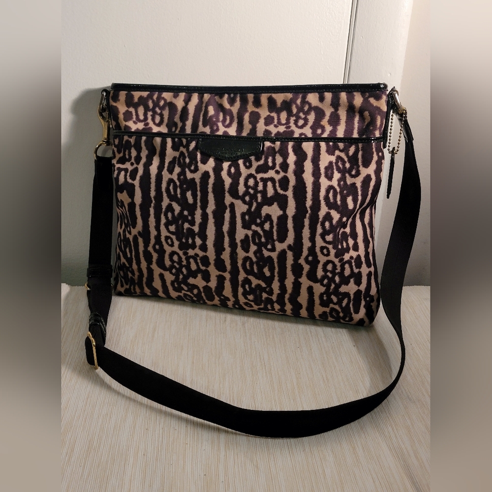 Coach crossbody bag ocelot